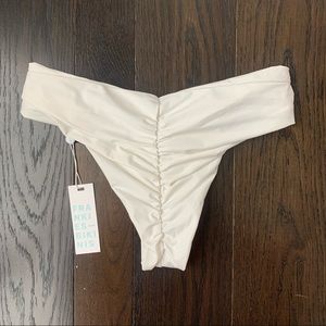 Frankie’s Bikini White Monica Bottom